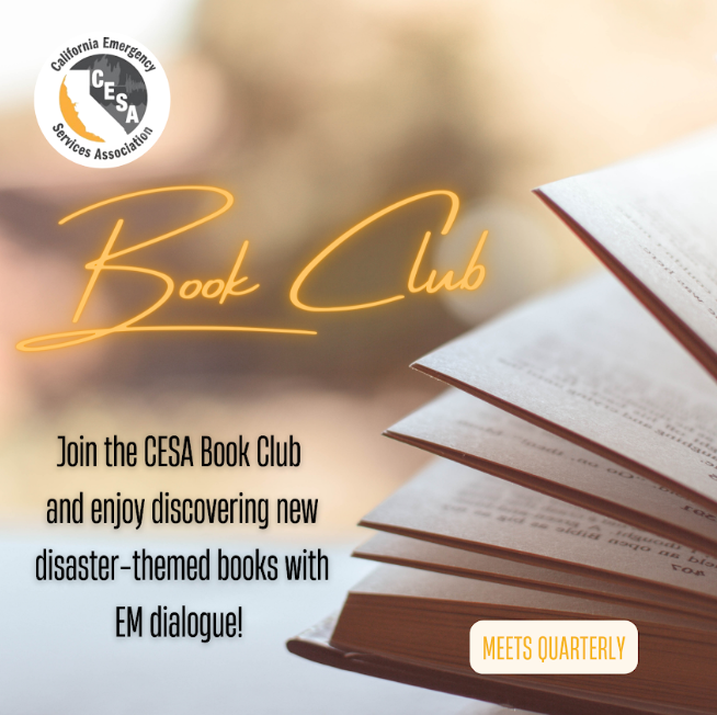 Image with information about the CESA book club